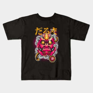 Mecha Daruma Kids T-Shirt